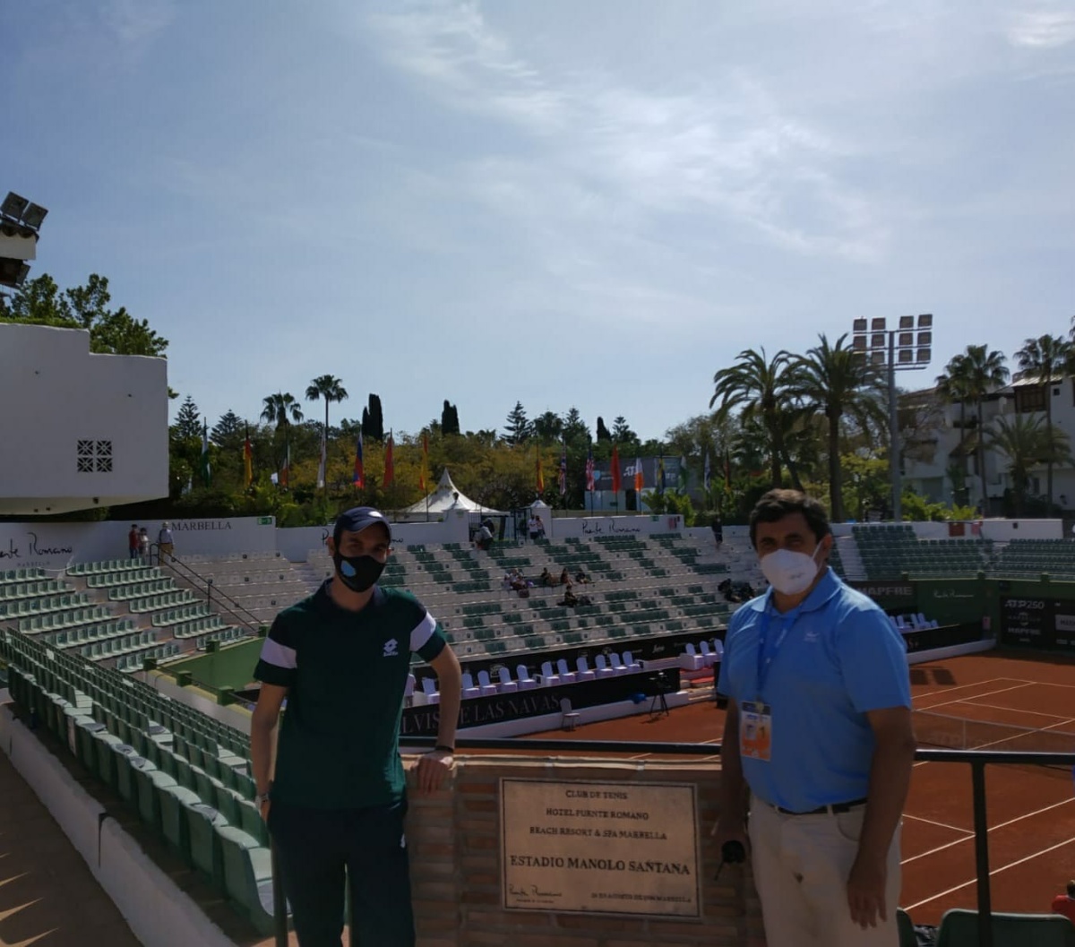 Iñaki Navalón y Aitor Velasco en ATP Marbella